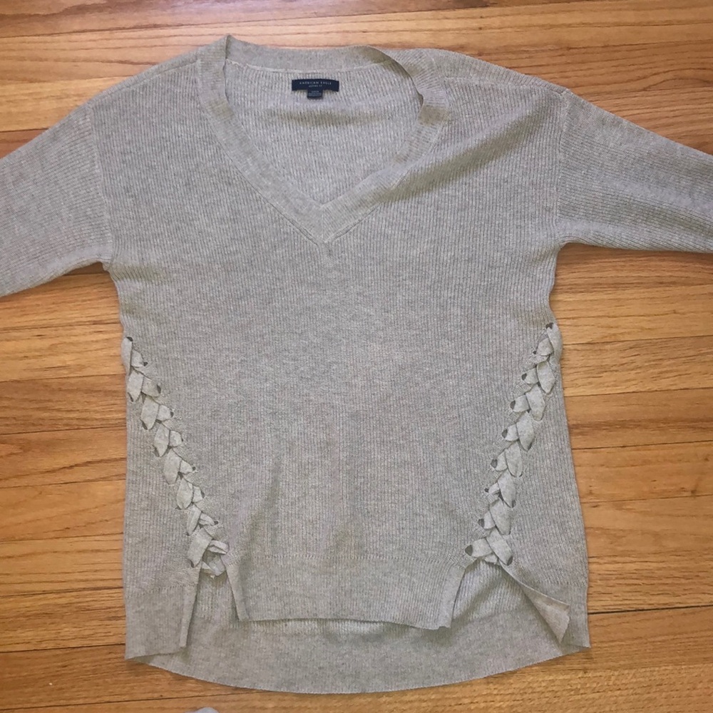 American Eagle jegging fit Cable Knit sweater
